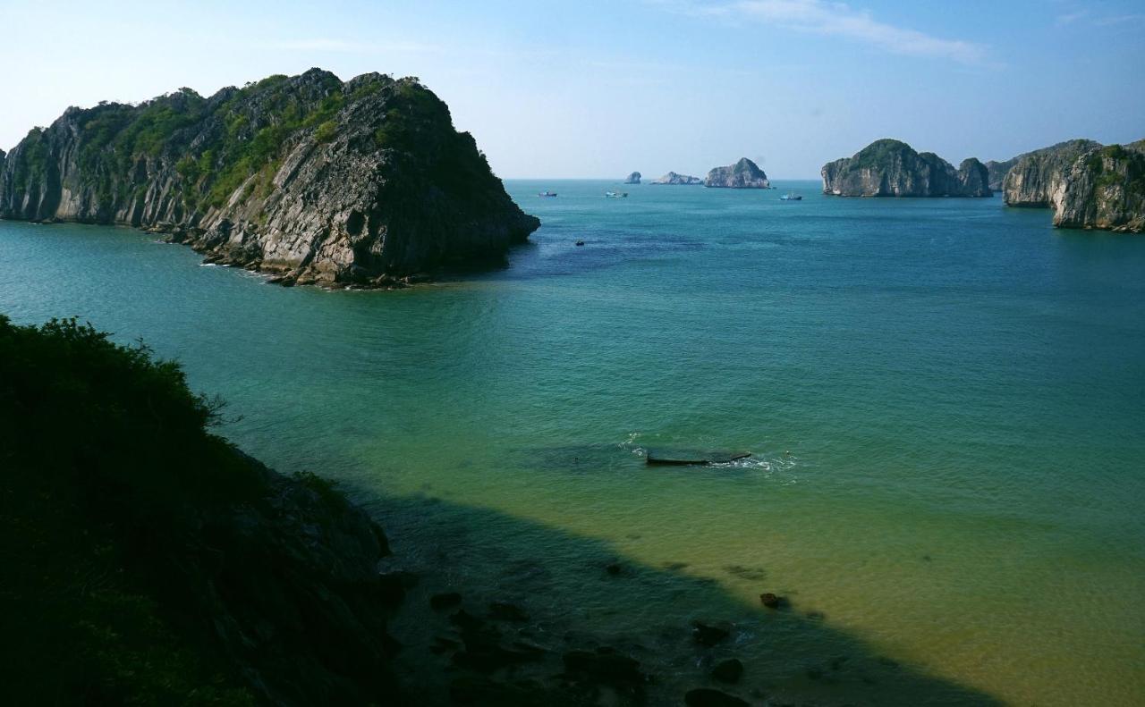 Gieng Ngoc Sea Moutain View Cat Ba Hotel Dong Khe Sau Exterior photo