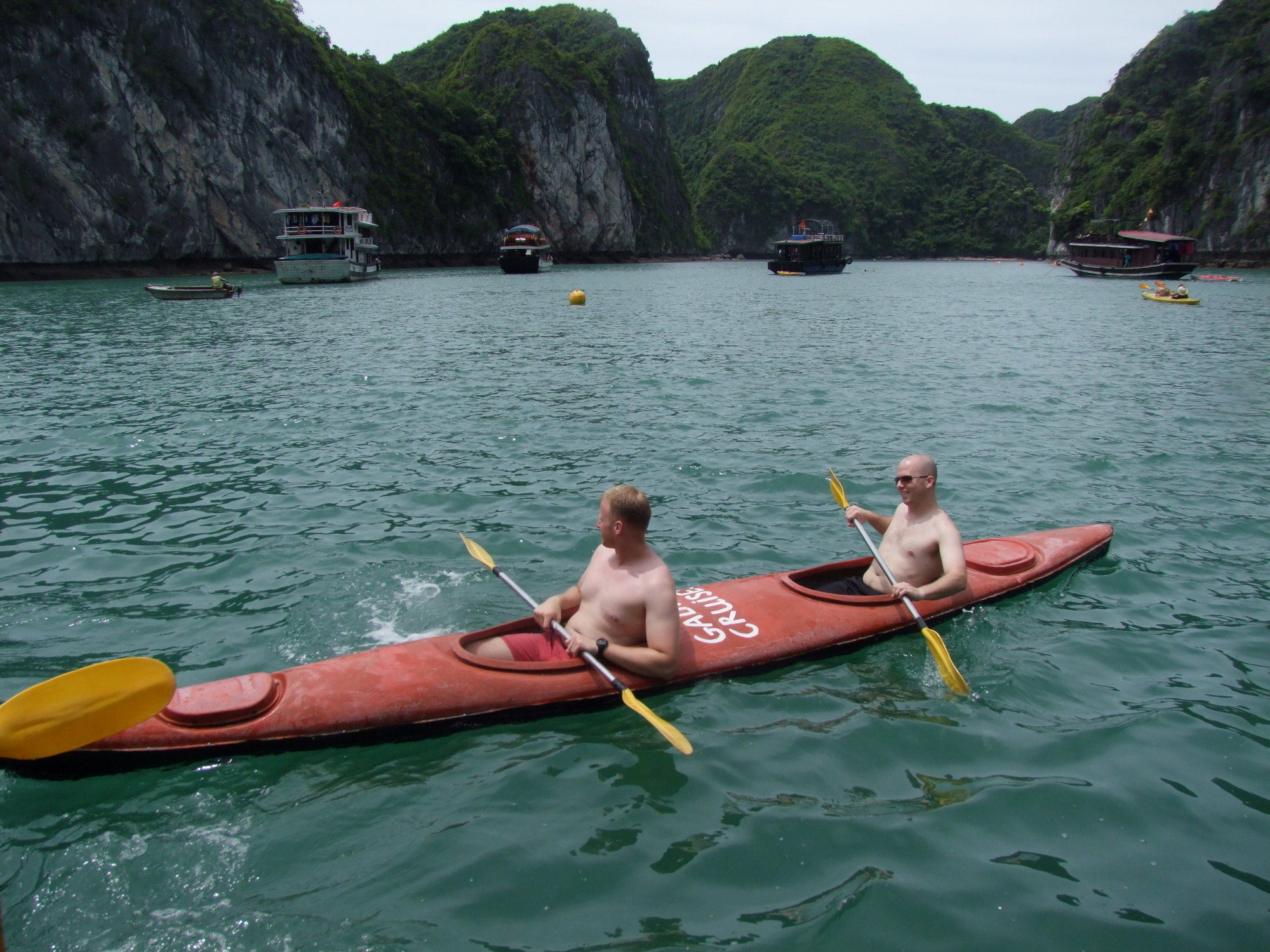 Gieng Ngoc Sea Moutain View Cat Ba Hotel Dong Khe Sau Exterior photo